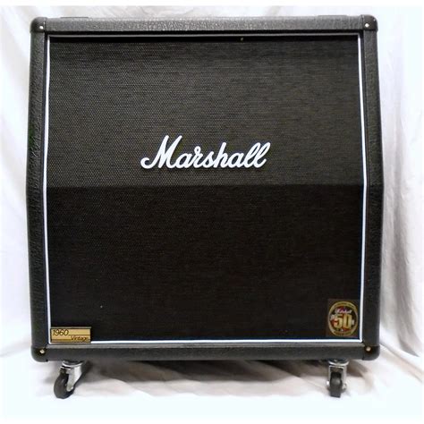 Marshall 1960A 4x12" Angled Guitar Speaker Cabinet 1964 - 1979. Own one like this? Make room for new gear in minutes. ... 1960A 4x12" Angled Guitar Speaker Cabinet. Finish: Black. Orange. Purple. Red. White. Year: 1964 - 1979. Made In: United Kingdom. Categories: Guitar Speaker Cabinets; Speaker Configuration: 4x12"